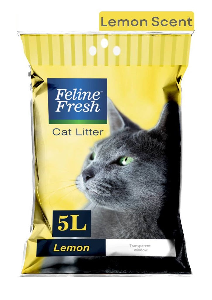 Feline Fresh Premium Lemon Scented Cat Litter