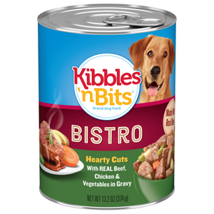 Kibbles 'n Bits Bistro Tender Cuts With Real Turkey, Bacon & Vegetables in  Gravy Reviews 2024