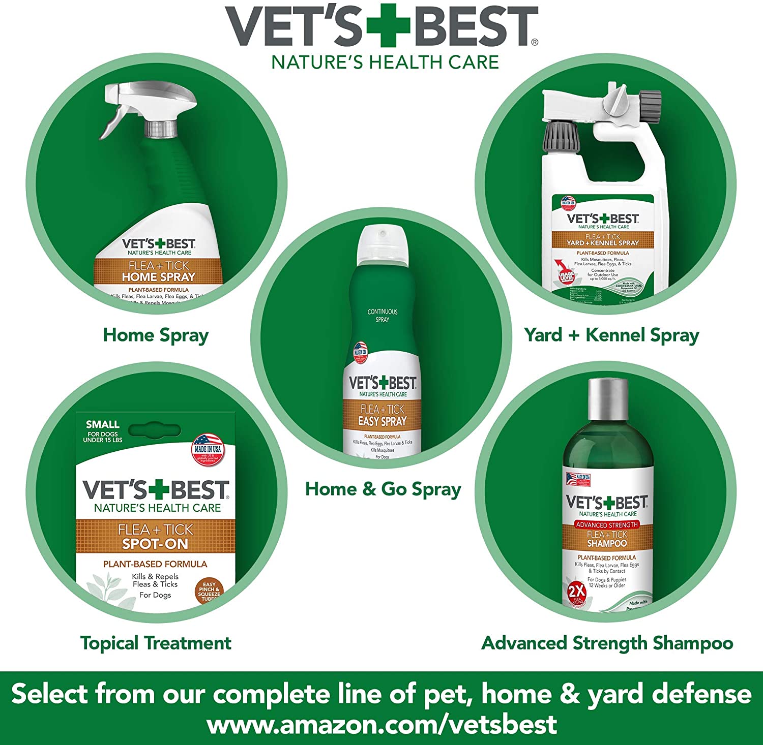 Vets Best Flea And Tick Yard And Kennel Spray